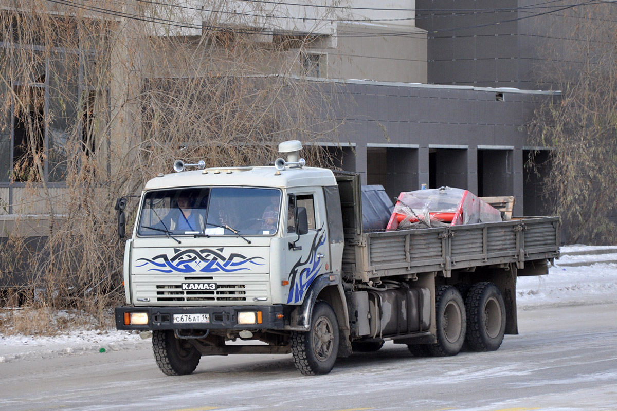 Саха (Якутия), № С 676 АТ 14 — КамАЗ-5320