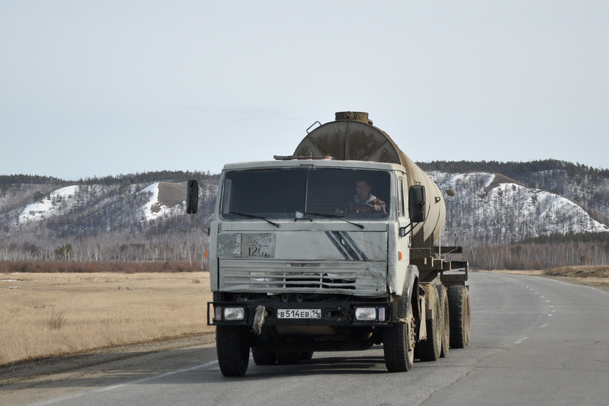 Саха (Якутия), № В 514 ЕВ 14 — КамАЗ-54115 [541150]