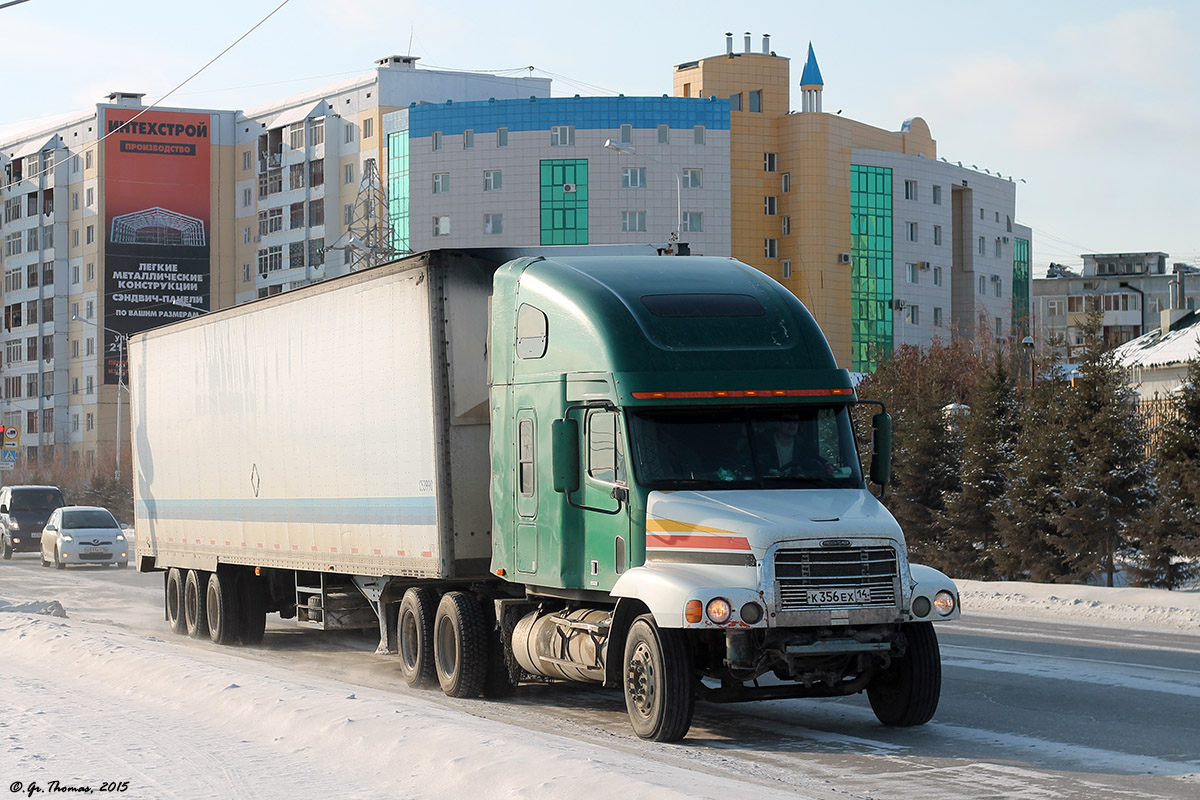 Саха (Якутия), № К 356 ЕХ 14 — Freightliner Century Class