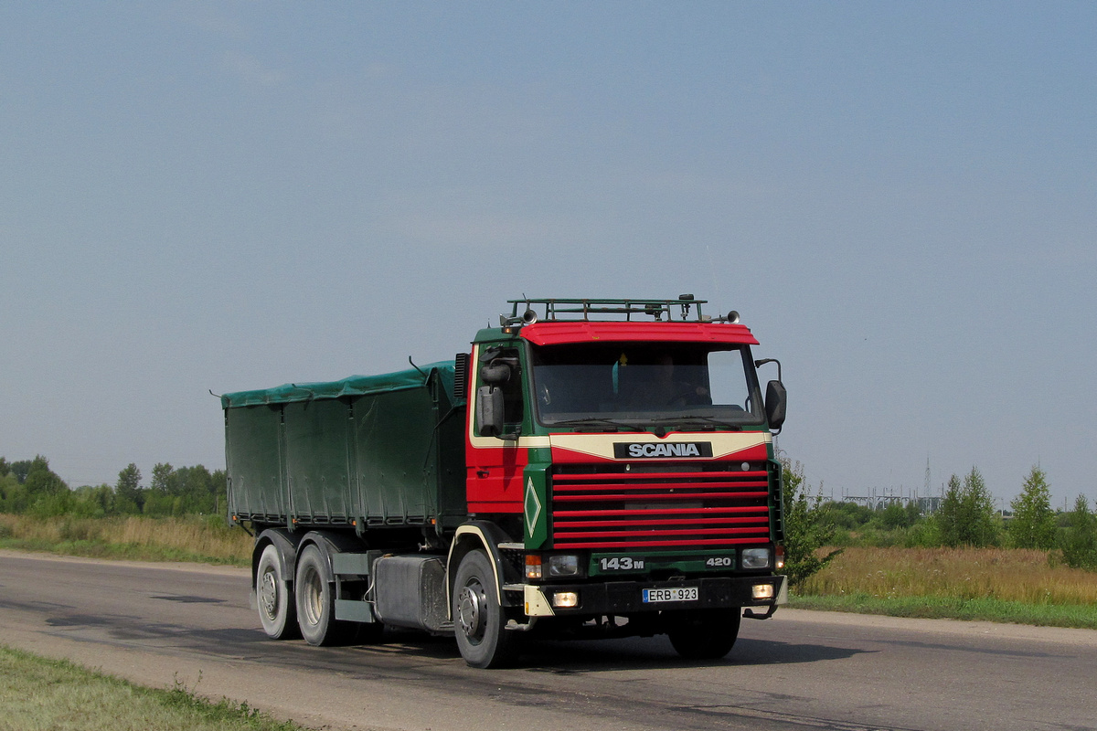 Литва, № ERB 923 — Scania (II) R143M