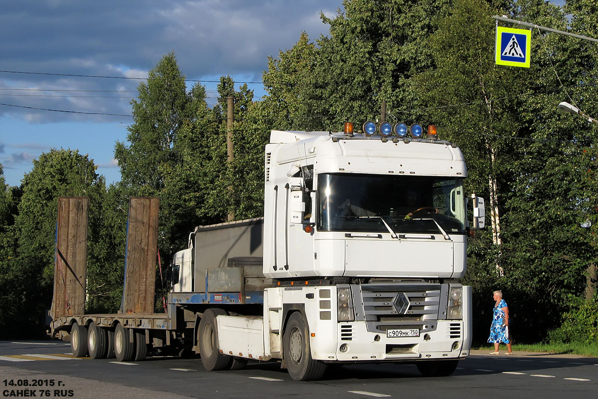 Московская область, № С 909 МК 750 — Renault Magnum ('2005)