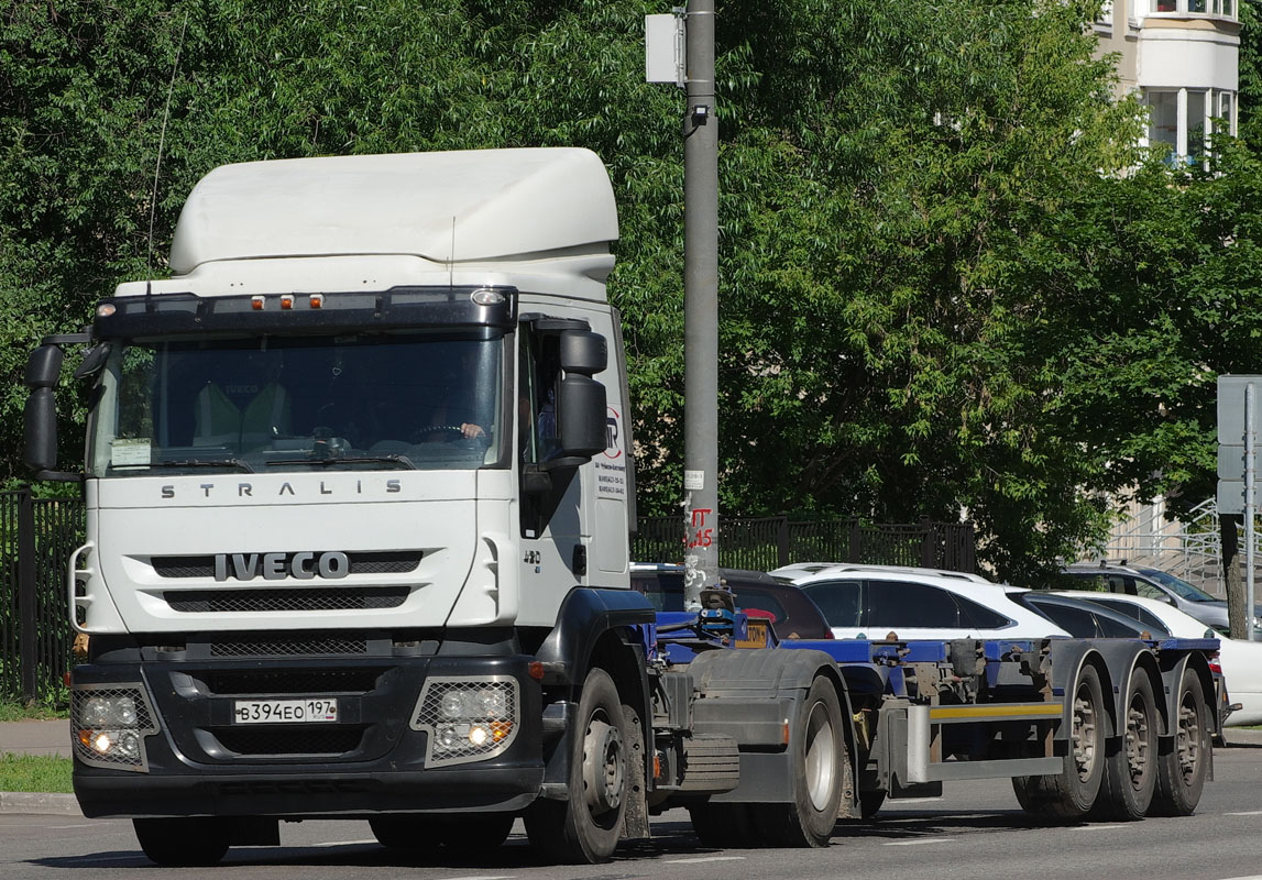 Москва, № В 394 ЕО 197 — IVECO Stralis ('2007) 420