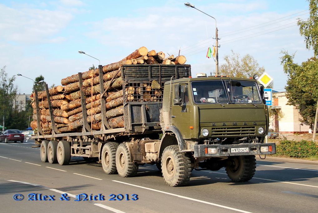 Ленинградская область, № У 972 СН 47 — КамАЗ-4410