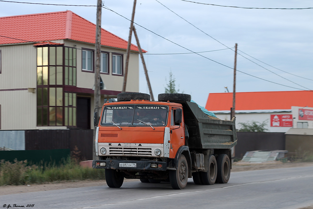 Саха (Якутия), № Е 682 ВК 14 — КамАЗ-55111 [551110]
