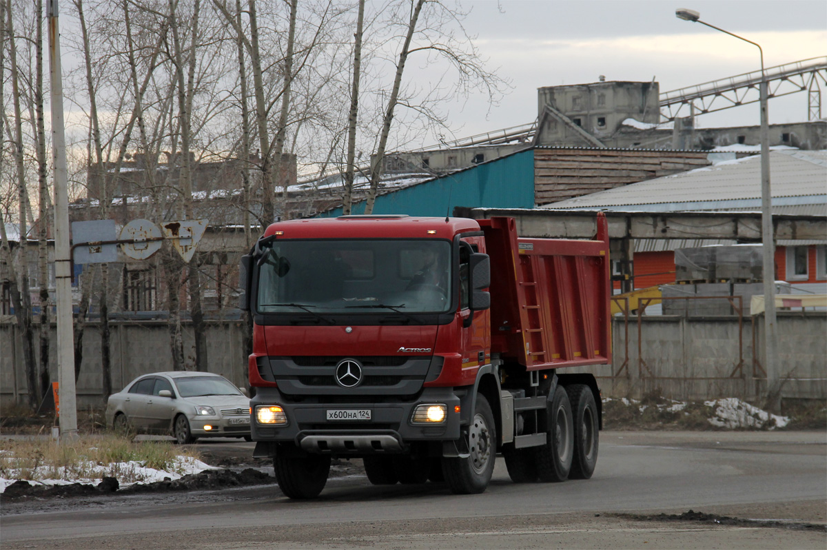 Красноярский край, № Х 600 НА 124 — Mercedes-Benz Actros '09 3341 [Z9M]