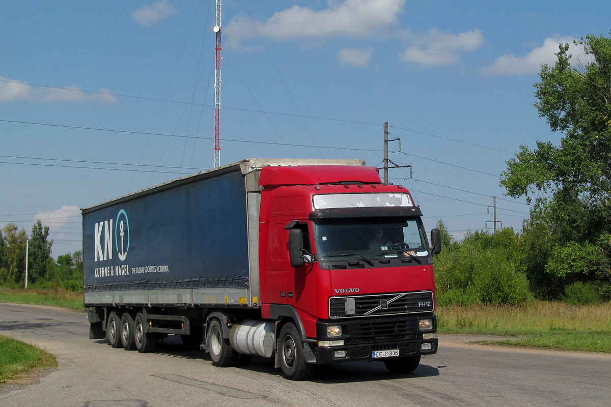 Литва, № CEJ 806 — Volvo ('1993) FH12.420