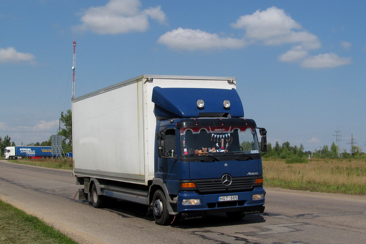 Литва, № HGT 665 — Mercedes-Benz Atego 1528