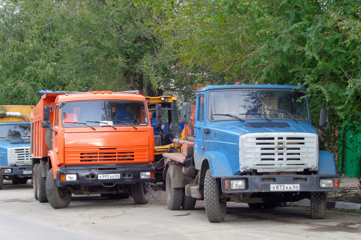 Саратовская область, № Х 993 АА 64 — КамАЗ-65115 [651150]