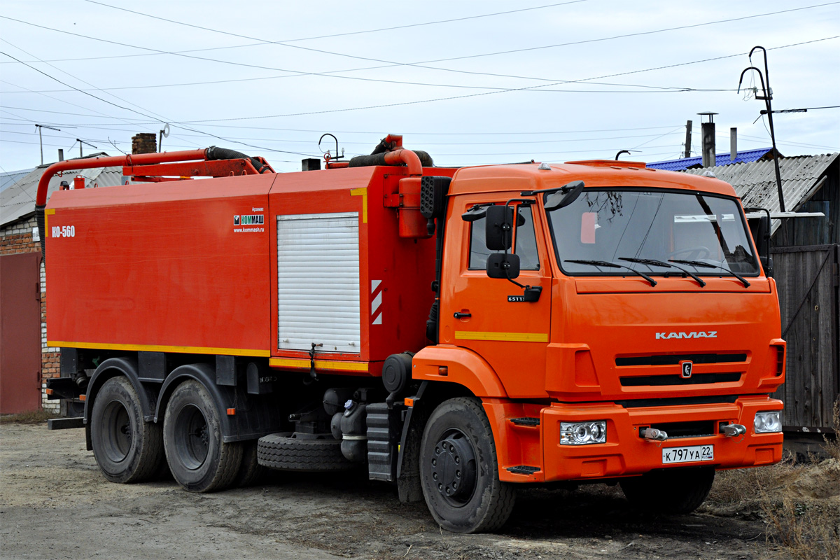 Алтайский край, № К 797 УА 22 — КамАЗ-65115-A4(23)