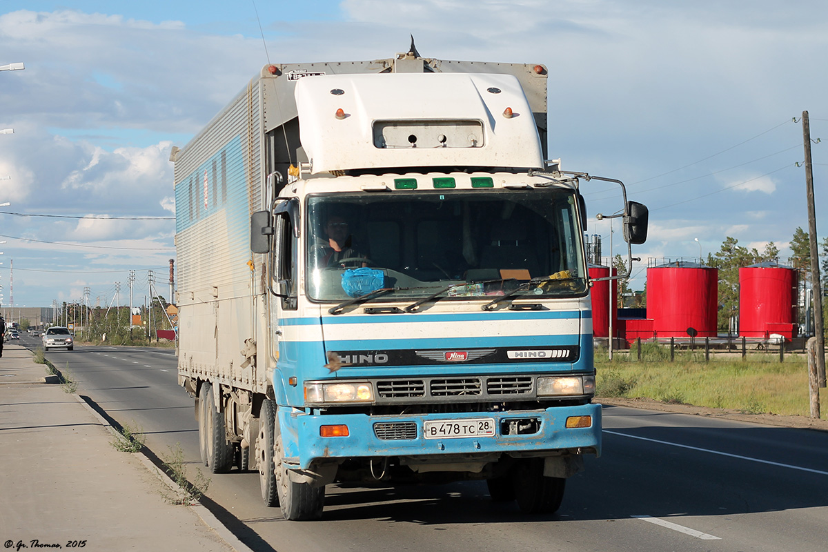 Амурская область, № В 478 ТС 28 — Hino FW