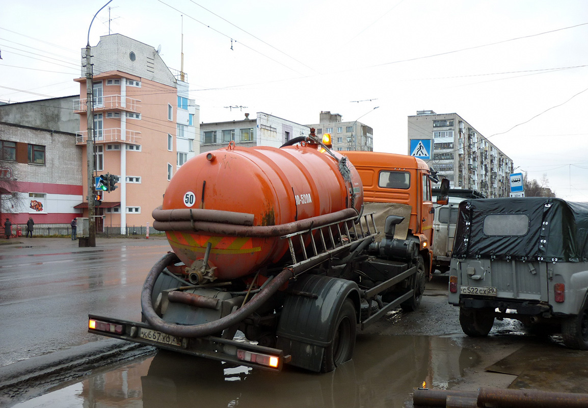 Архангельская область, № К 667 УО 29 — КамАЗ-43253-H3(99)