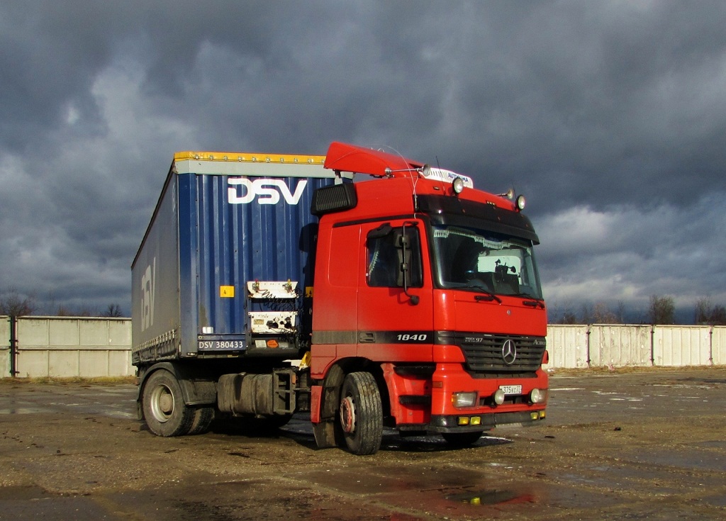 Ивановская область, № А 375 КС 37 — Mercedes-Benz Actros ('1997) 1840