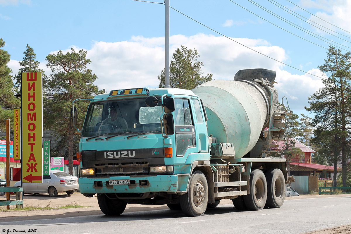 Саха (Якутия), № М 778 КМ 14 — Isuzu V305