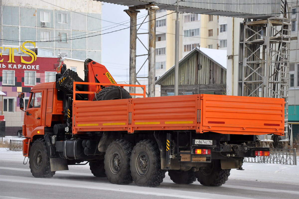 Саха (Якутия), № С 867 КС 14 — КамАЗ-43118 (общая модель)