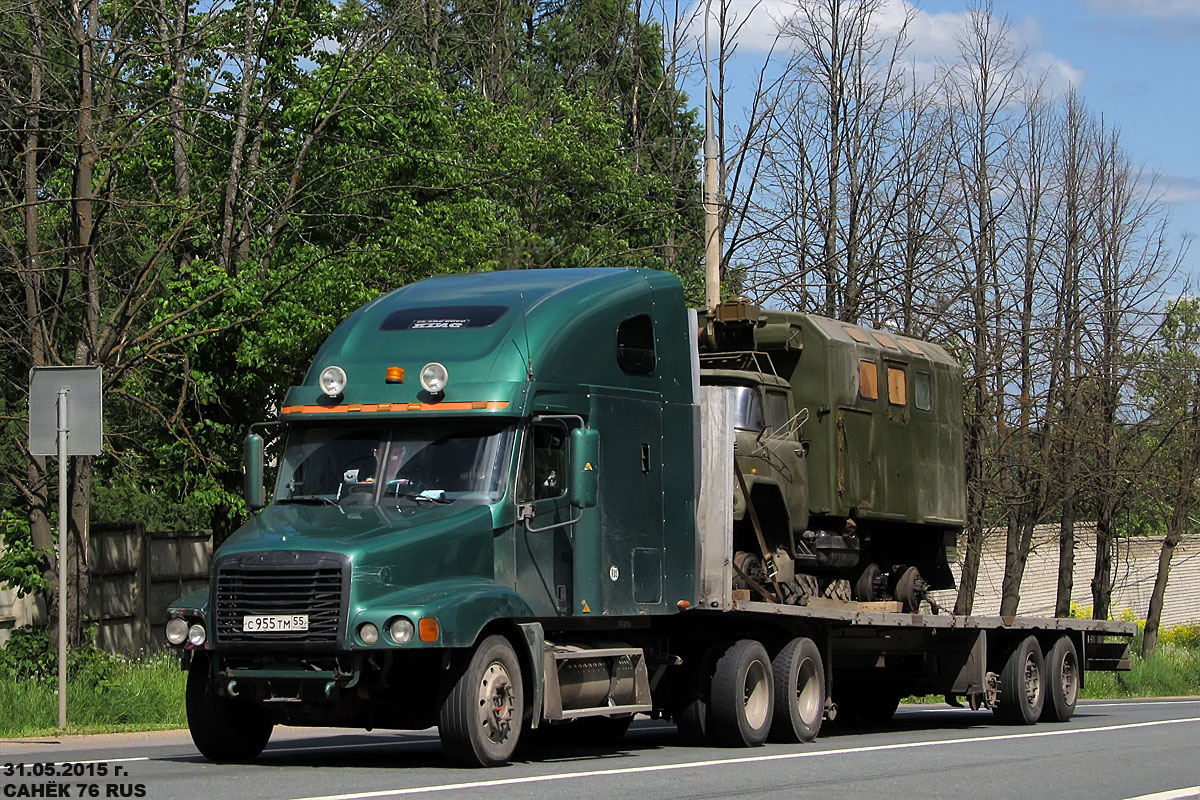 Омская область, № С 955 ТМ 55 — Freightliner Century Class