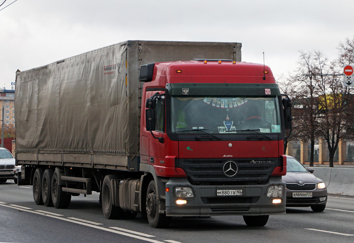 Калужская область, № М 880 ТВ 40 — Mercedes-Benz Actros ('2003) 1836