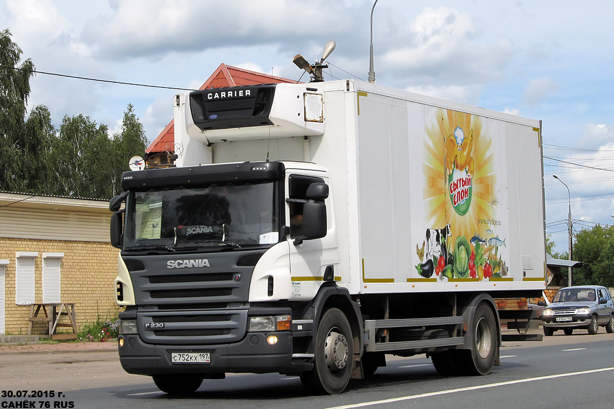 Москва, № С 752 КХ 197 — Scania ('2004) P230