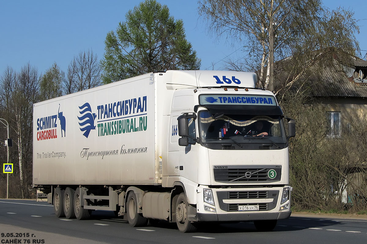 Свердловская область, № 166 — Volvo ('2008) FH.440 [X9P]