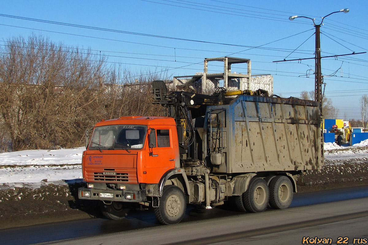 Алтайский край, № К 731 НМ 22 — КамАЗ-53229-15 [53229R]