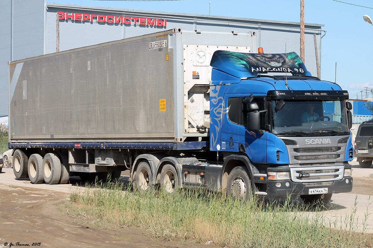 Саха (Якутия), № Х 414 КН 14 — Scania ('2011) P400