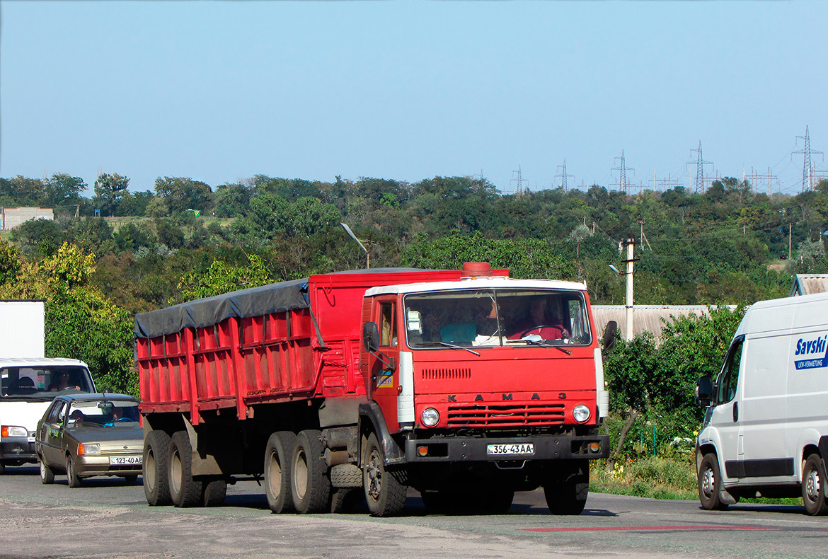 Днепропетровская область, № 356-43 АА — КамАЗ-5410