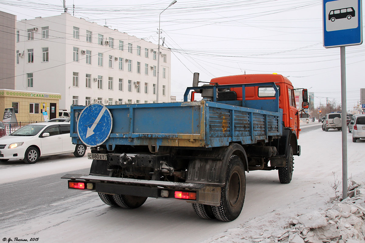 Саха (Якутия), № С 880 ЕТ 14 — КамАЗ-43253-15 [43253R]