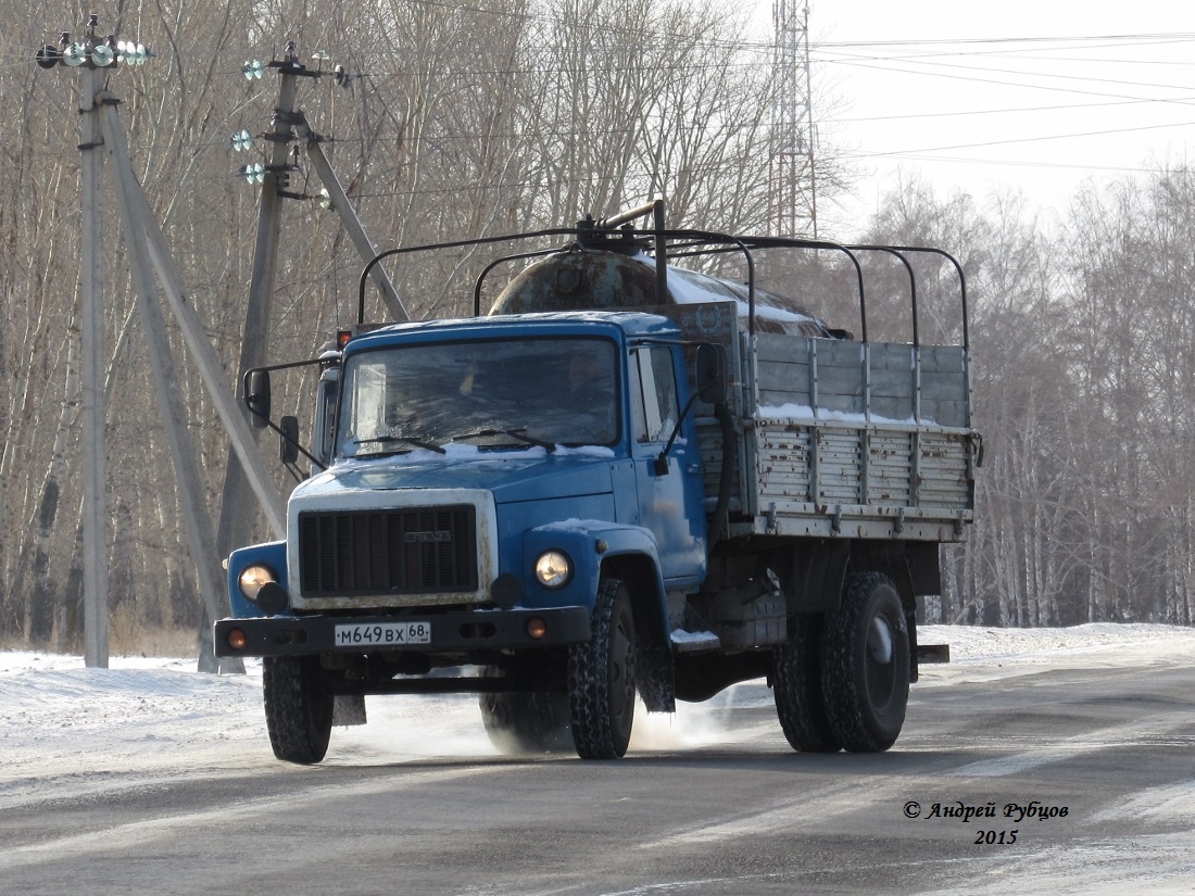 Тамбовская область, № М 649 ВХ 68 — ГАЗ-3307