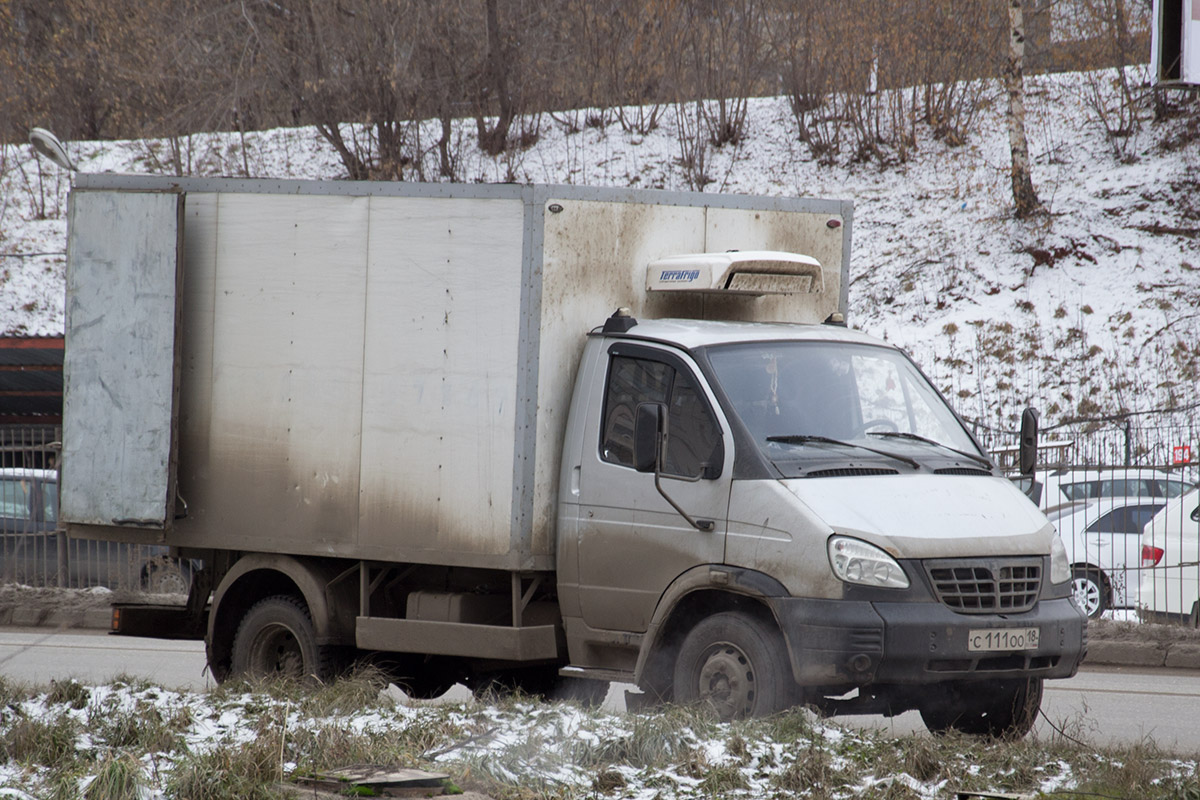 Удмуртия, № С 111 ОО 18 — ГАЗ-33104 "Валдай"