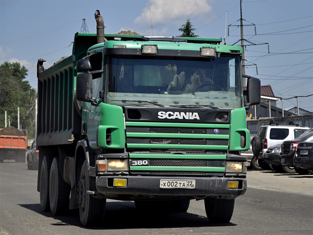 Алтайский край, № Х 002 ТА 22 — Scania ('1996) P380