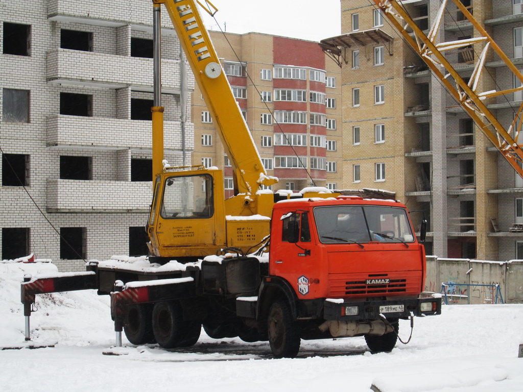 Кировская область, № Р 189 МЕ 43 — КамАЗ-55111-15 [55111R]