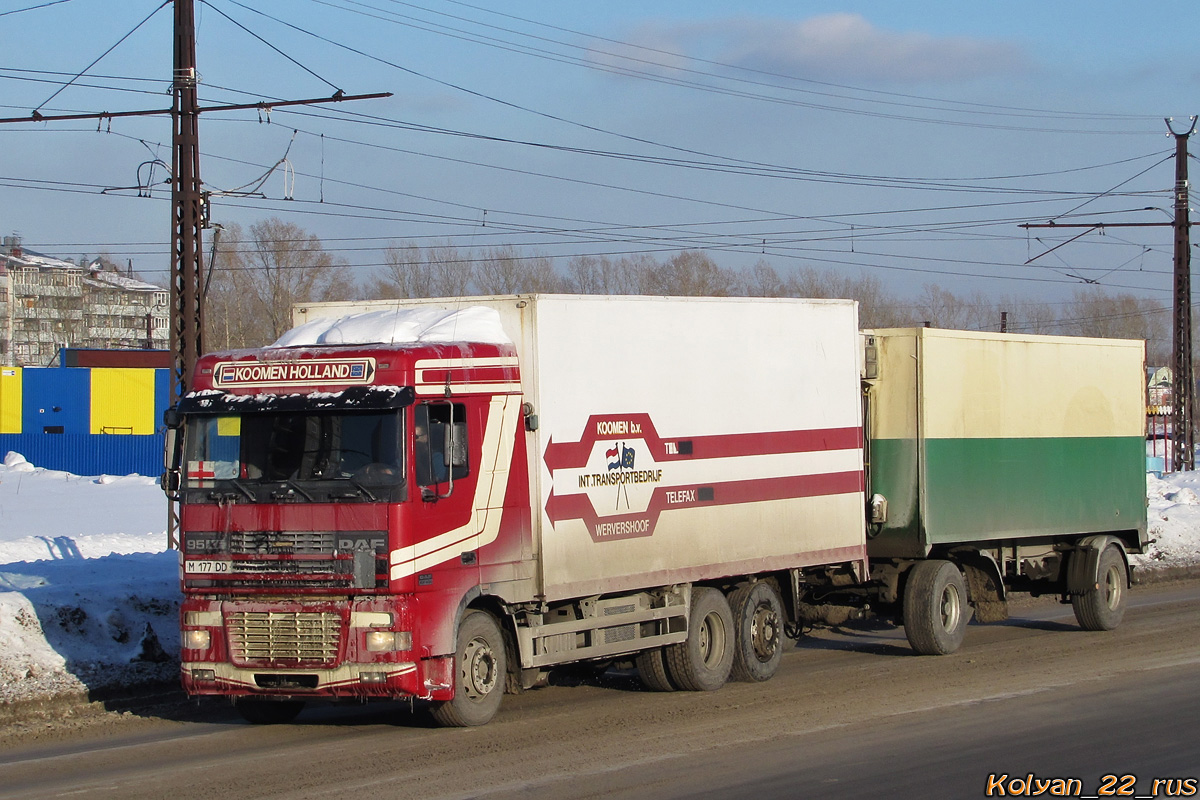 Карагандинская область, № M 177 DD — DAF 95XF FAR