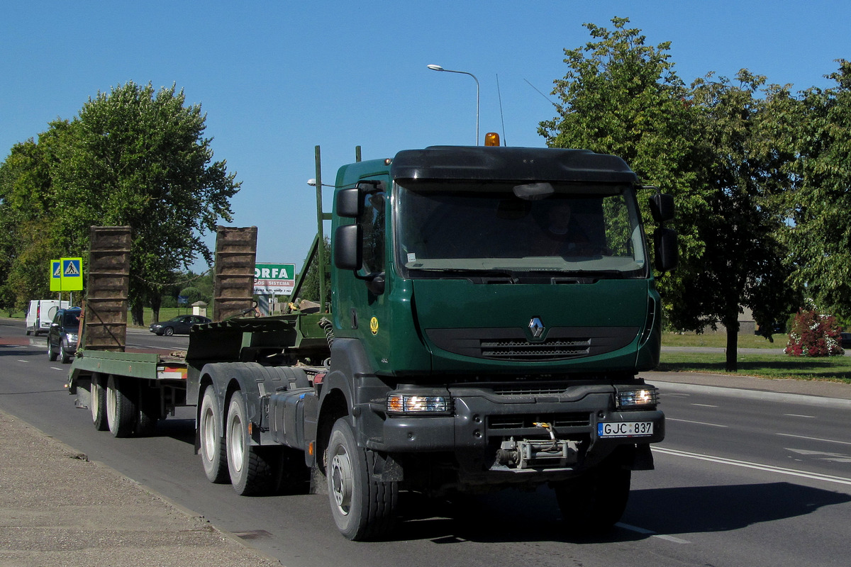 Литва, № GJC 837 — Renault Kerax