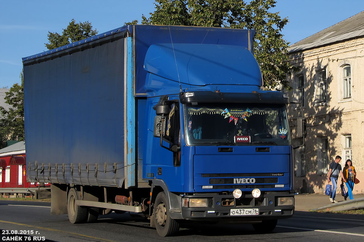 Ярославская область, № О 437 СМ 76 — IVECO EuroCargo ('1991)