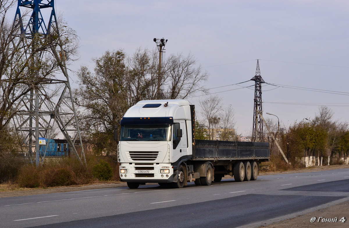 Волгоградская область, № А 382 ЕМ 34 — IVECO Stralis ('2002)