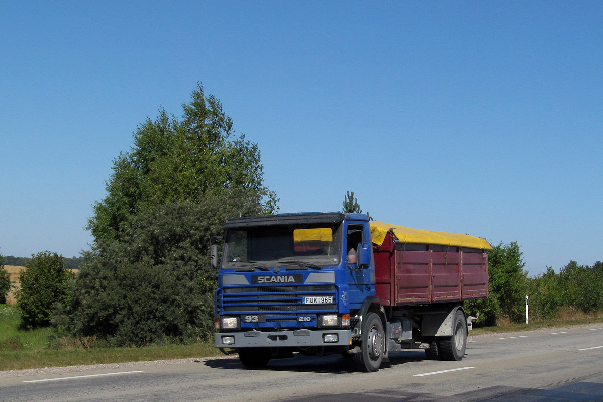 Литва, № FUK 965 — Scania (II) (общая модель)