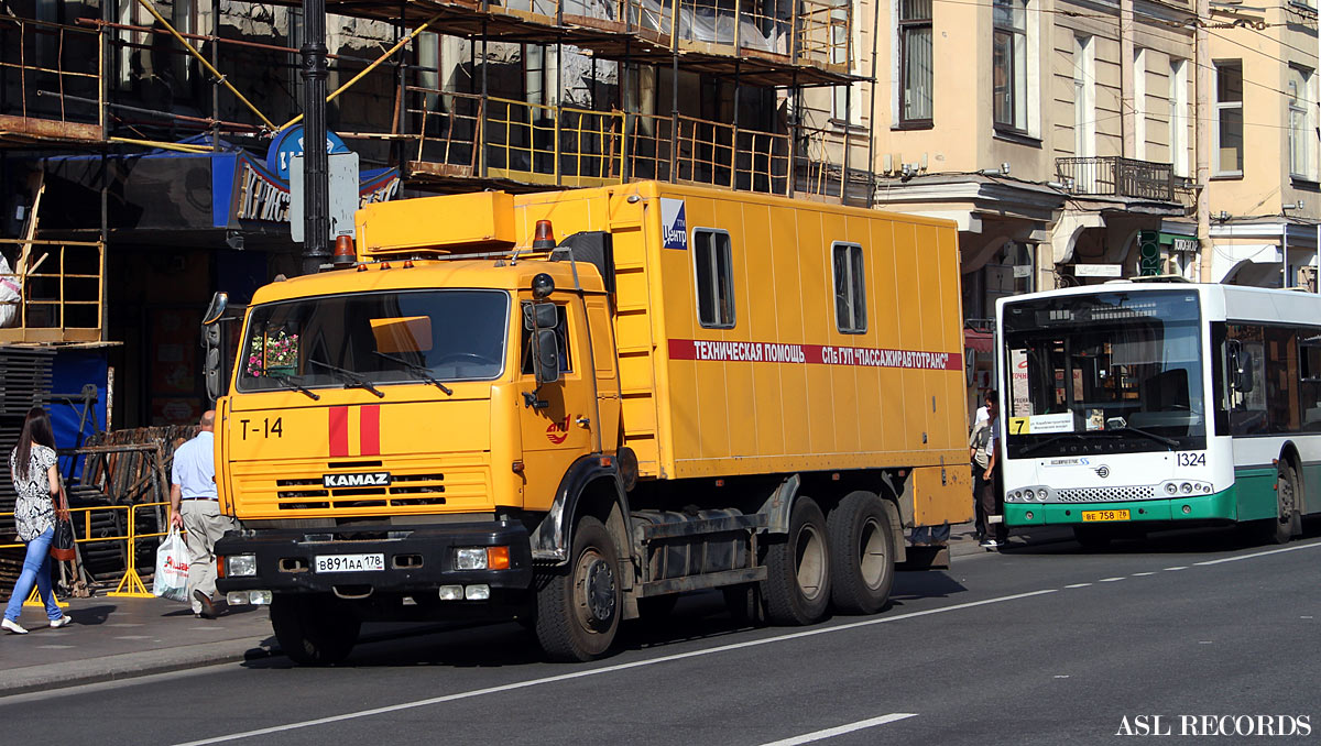 Санкт-Петербург, № Т-14 — КамАЗ-65115-62