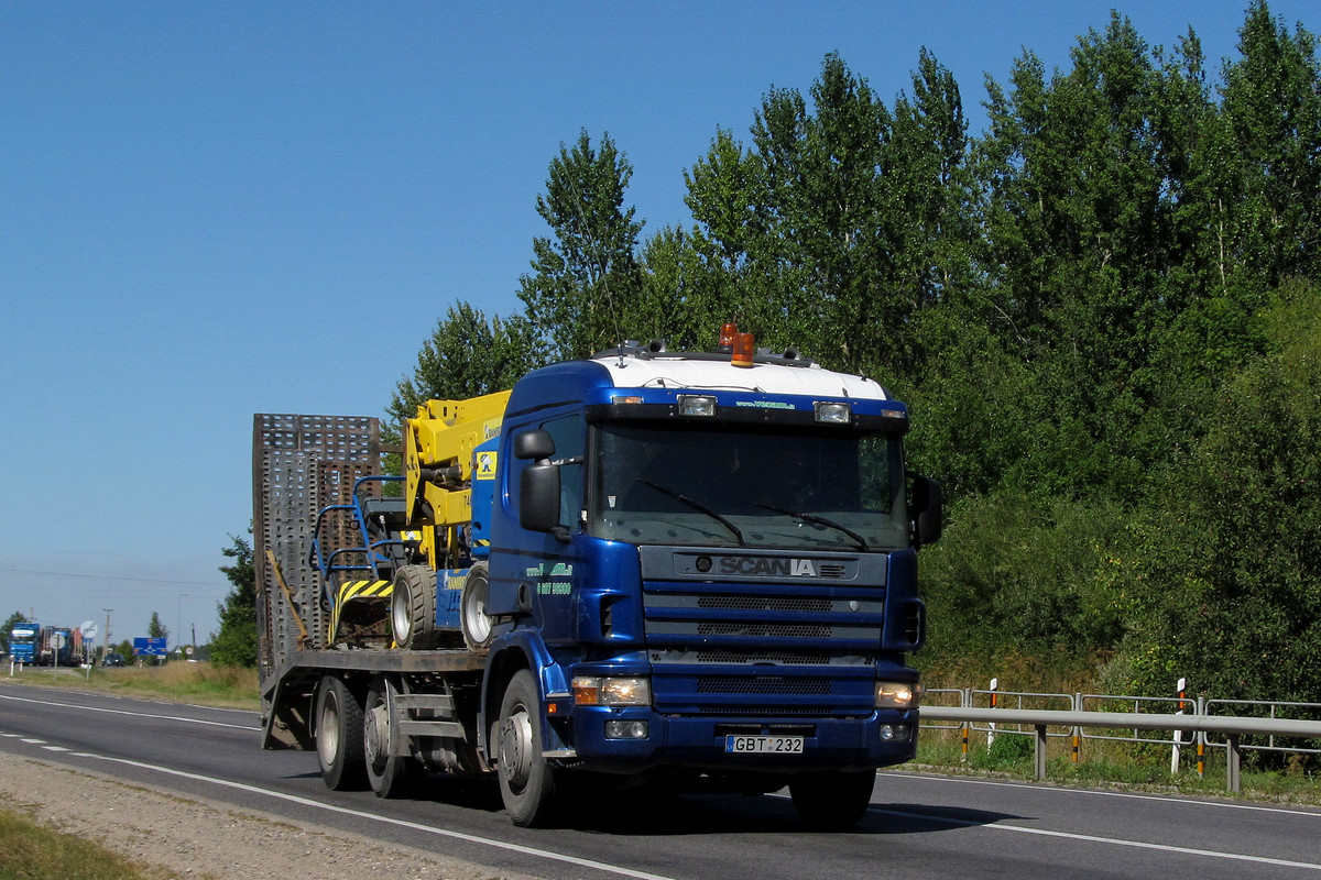 Литва, № GBT 232 — Scania ('1996, общая модель)