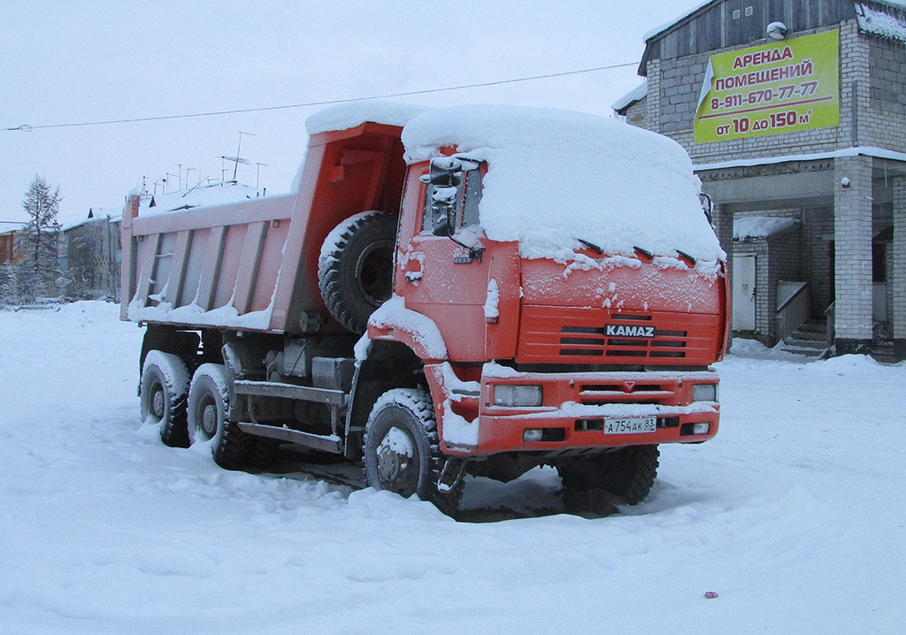 Ненецкий автономный округ, № А 754 АК 83 — КамАЗ-6522 [652200]