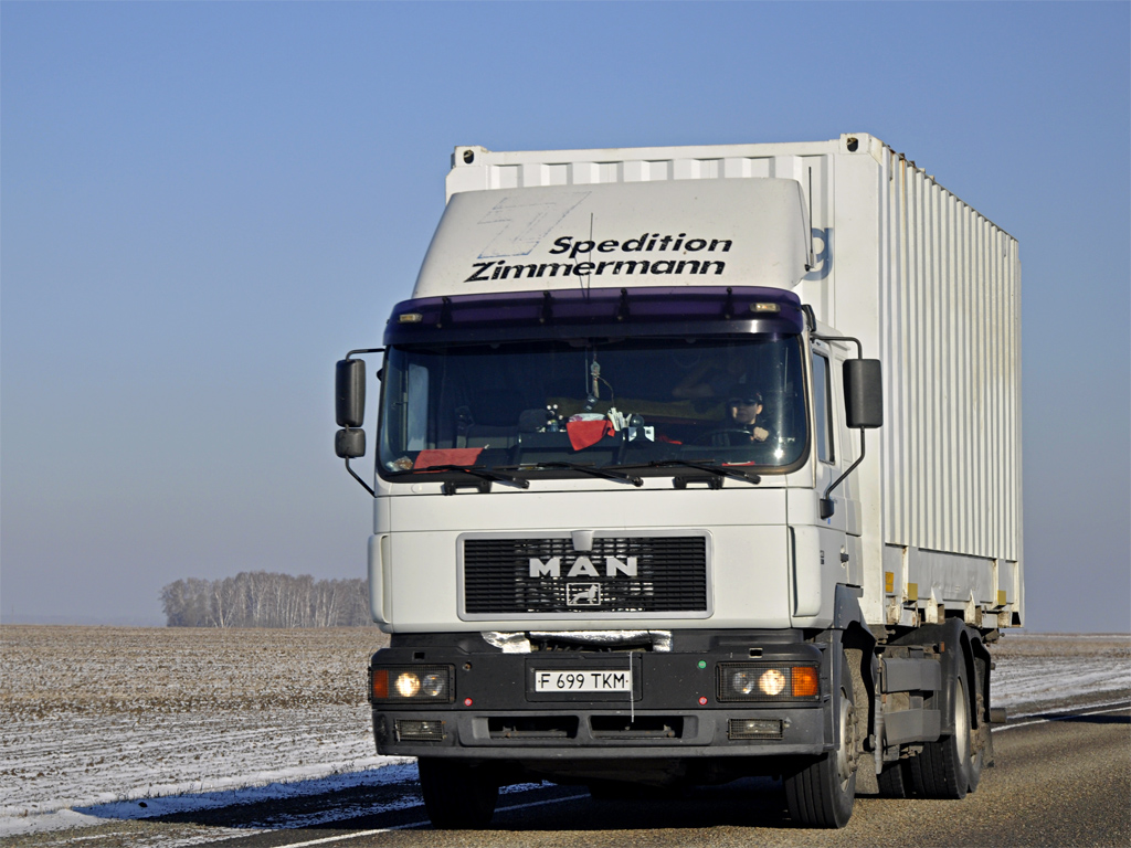 Восточно-Казахстанская область, № F 699 TKM — MAN F2000 26.403