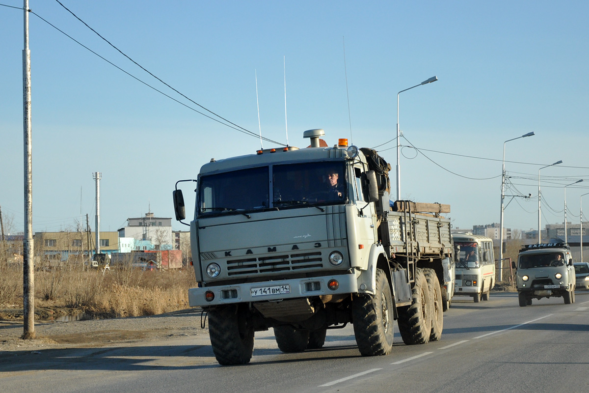 Саха (Якутия), № У 141 ВМ 14 — КамАЗ-43118 [431180]