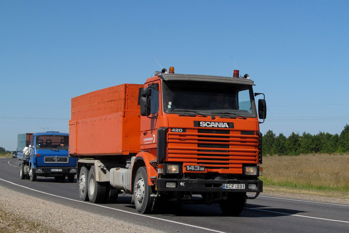 Литва, № ACF 031 — Scania (II) R143M