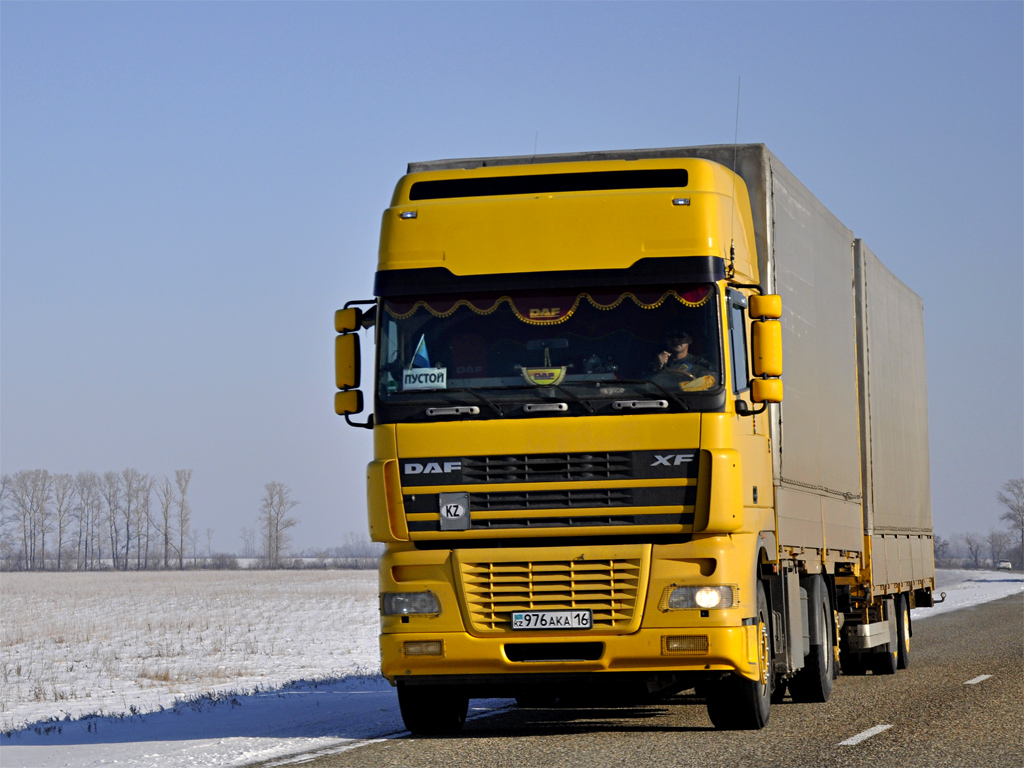 Восточно-Казахстанская область, № 976 AKA 16 — DAF XF95 FAR