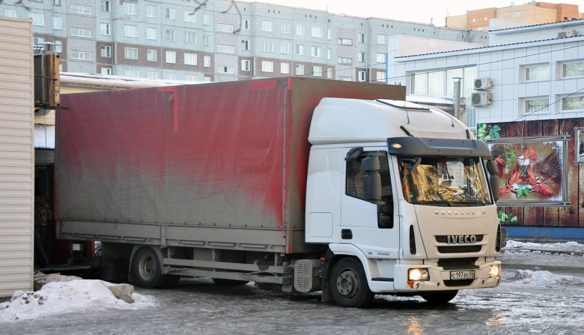 Омская область, № С 197 ВК 55 — IVECO EuroCargo ('2008)