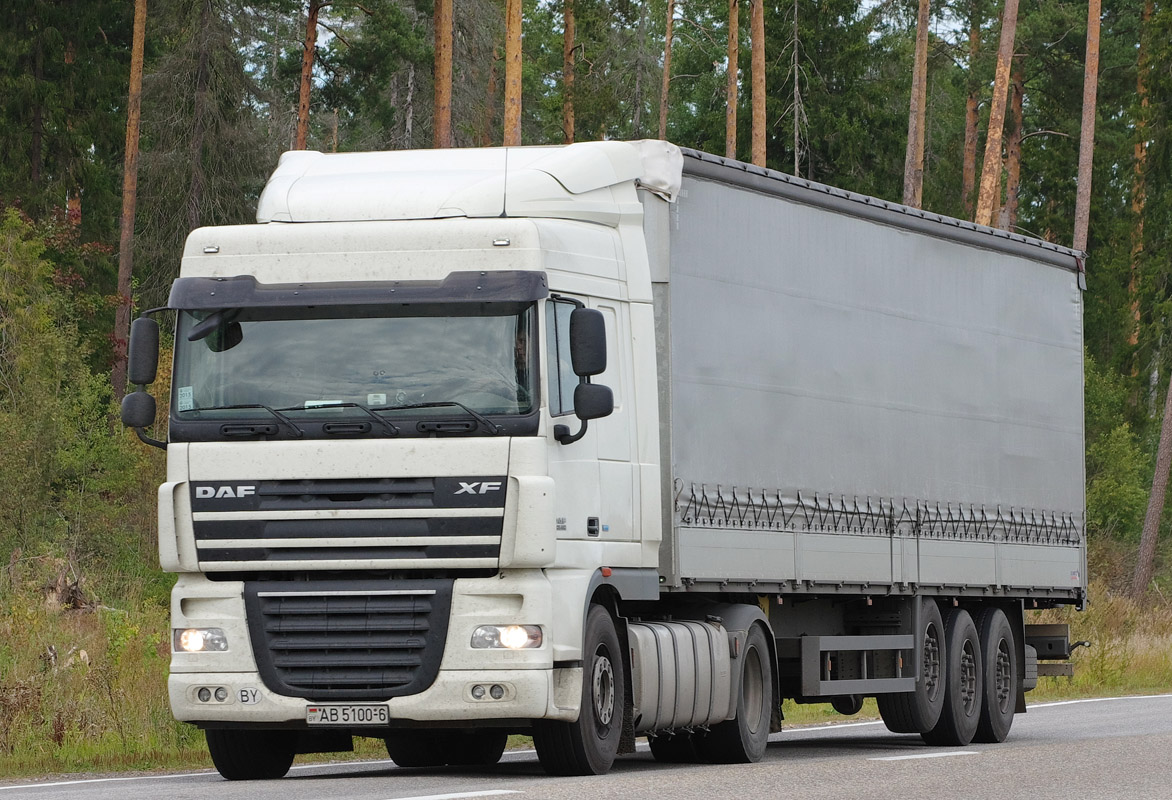 Могилёвская область, № АВ 5100-6 — DAF XF105 FT