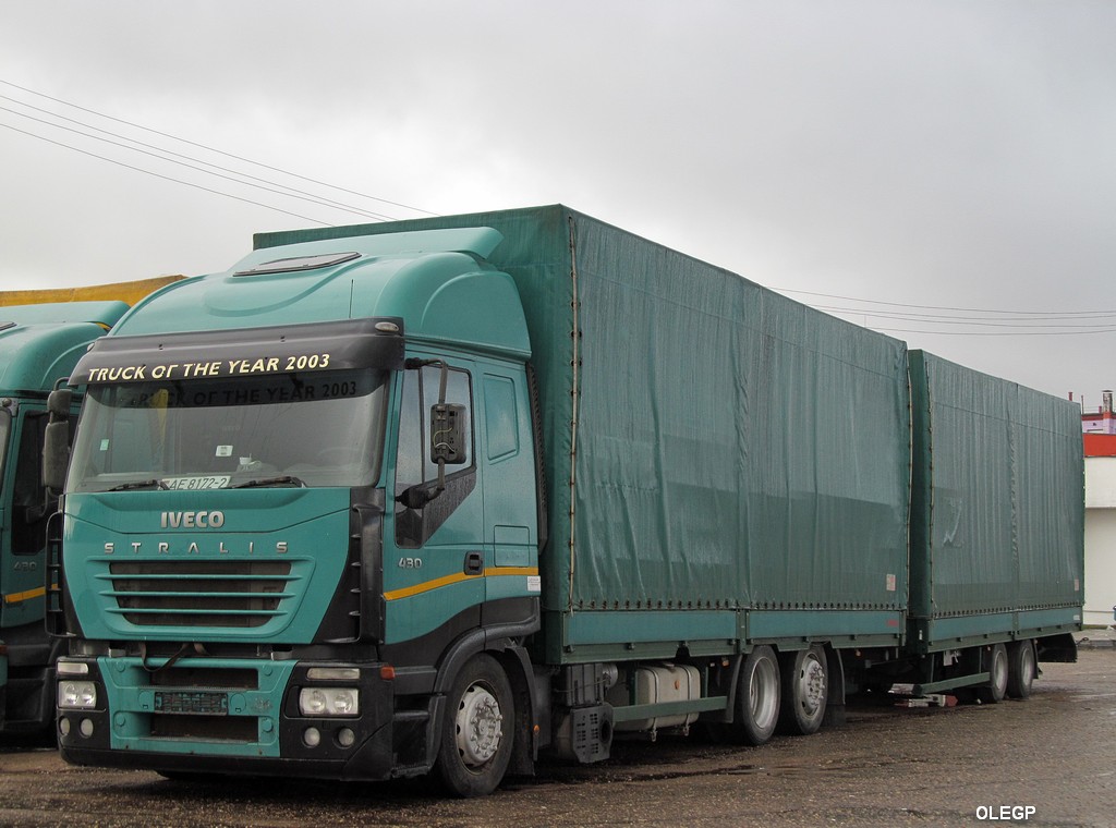 Витебская область, № АЕ 8172-2 — IVECO Stralis ('2002) 430