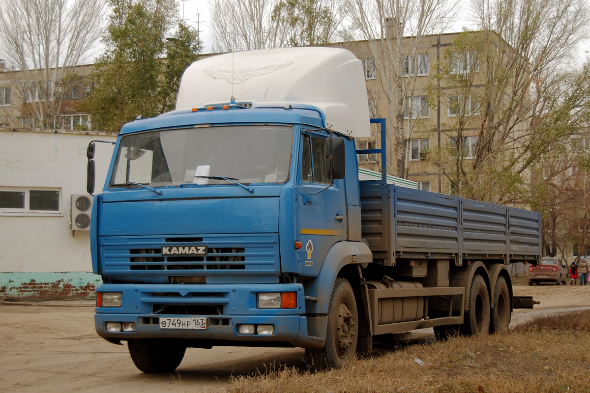 Самарская область, № В 749 НР 163 — КамАЗ-65117 [651170]