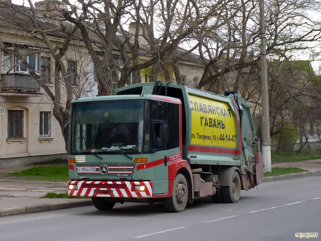 Севастополь, № А 190 АУ 92 — Mercedes-Benz Econic