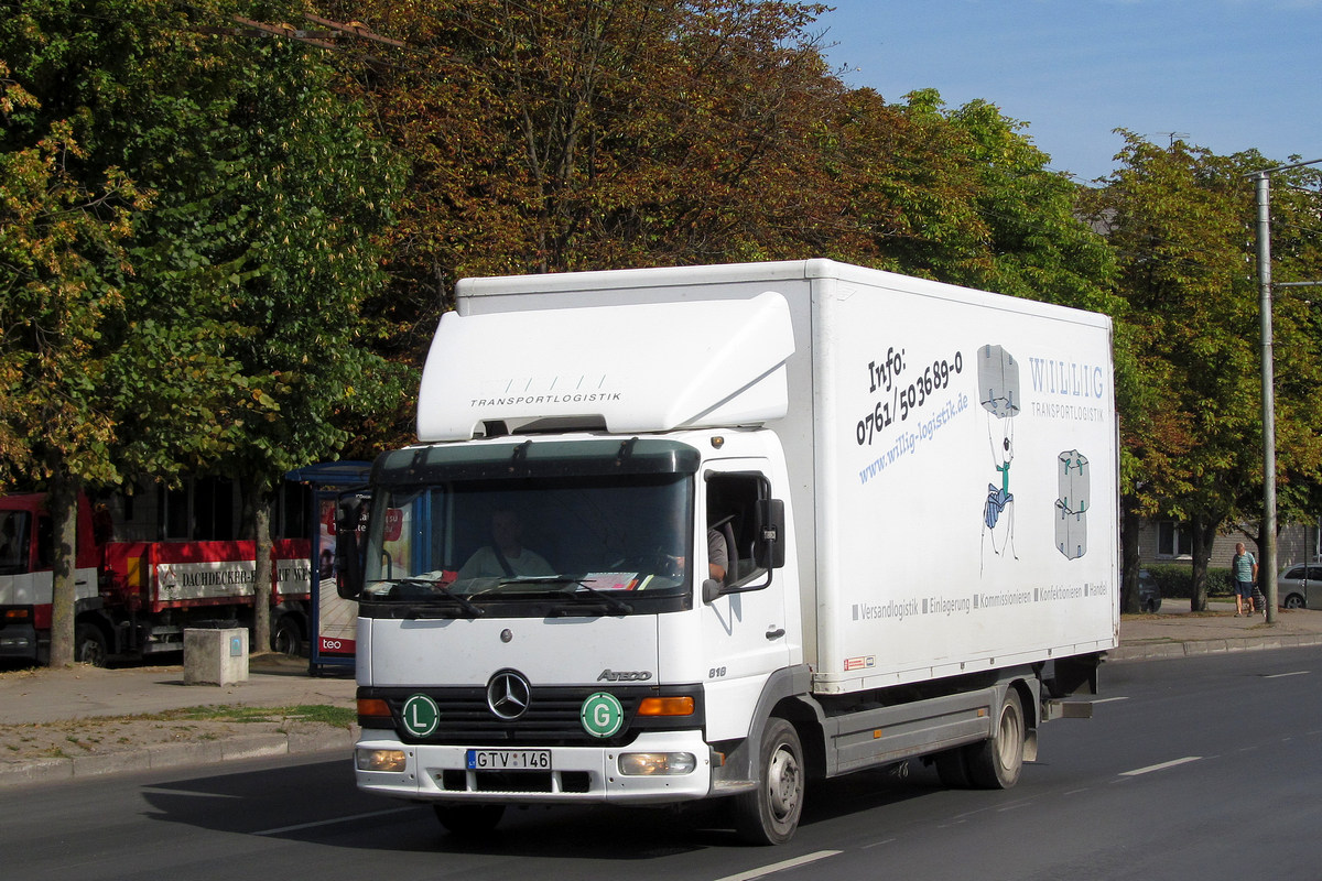 Литва, № GTV 146 — Mercedes-Benz Atego 818