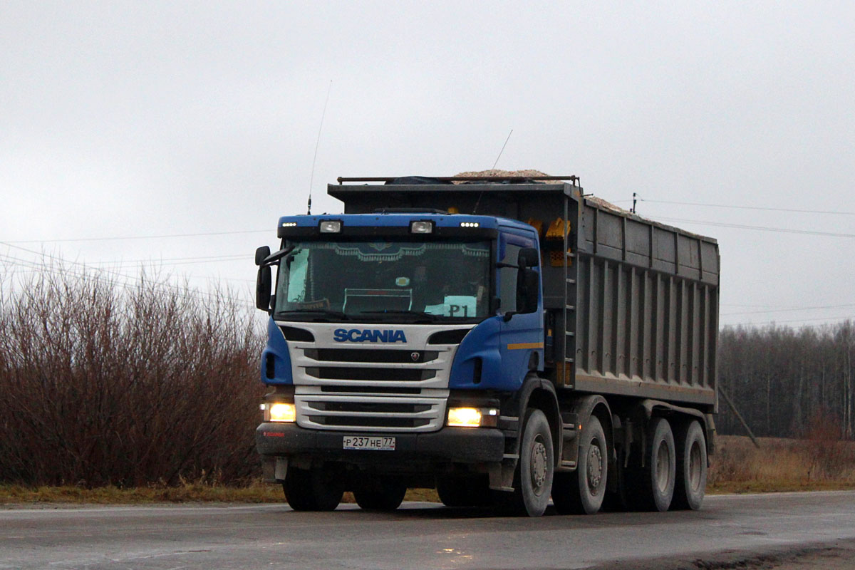 Рязанская область, № Р 237 НЕ 77 — Scania ('2011) P380