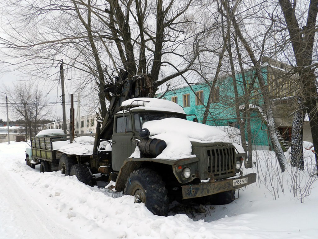 Рязанская область, № О 953 ЕК 62 — Урал-4320-10